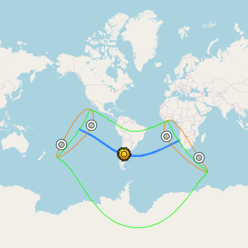 Dec 14 2020 Eclipse Map Solar Eclipse Of December 14 2020 | Theskylive.com
