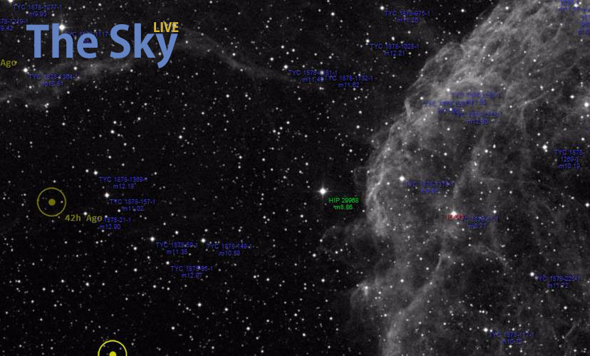 Comet Wirtanen Finder Chart