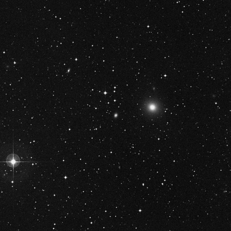 Image of IC 1084 - Elliptical/Spiral Galaxy in Libra star