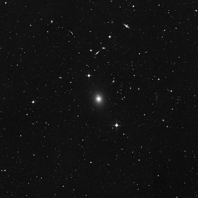 Image of NGC 4760 - Elliptical Galaxy in Virgo star