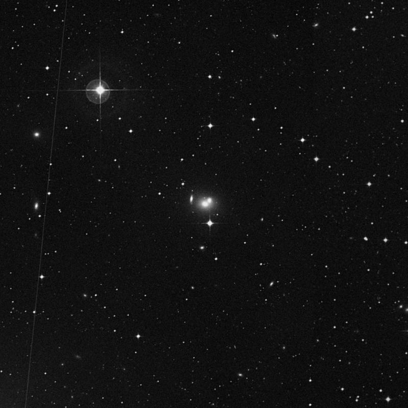 Image of NGC 4778 - Lenticular Galaxy in Virgo star