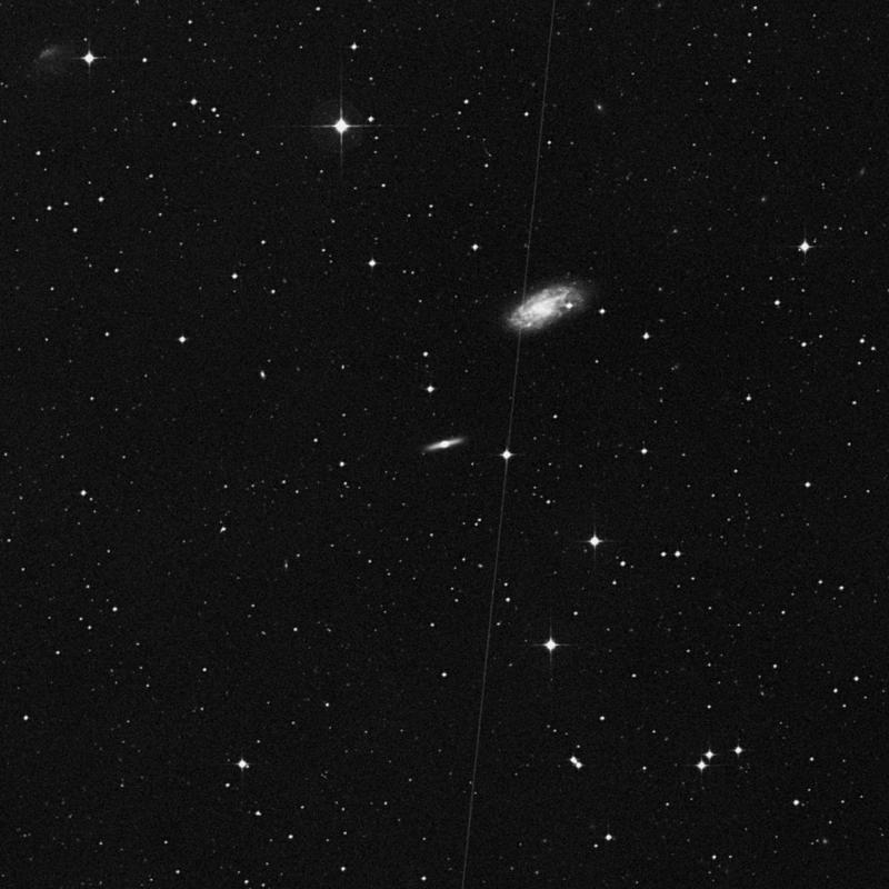 Image of NGC 4784 - Lenticular Galaxy in Virgo star