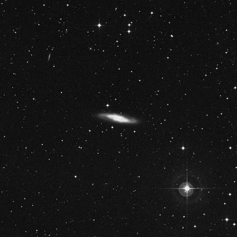 Image of NGC 4845 - Intermediate Spiral Galaxy in Virgo star