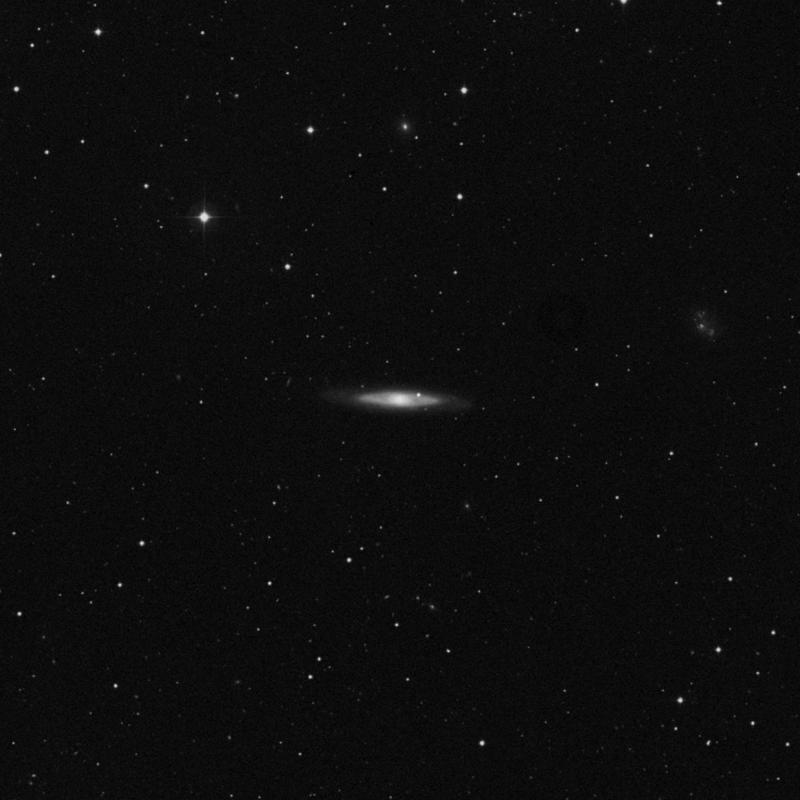 Image of NGC 4866 - Lenticular Galaxy in Virgo star
