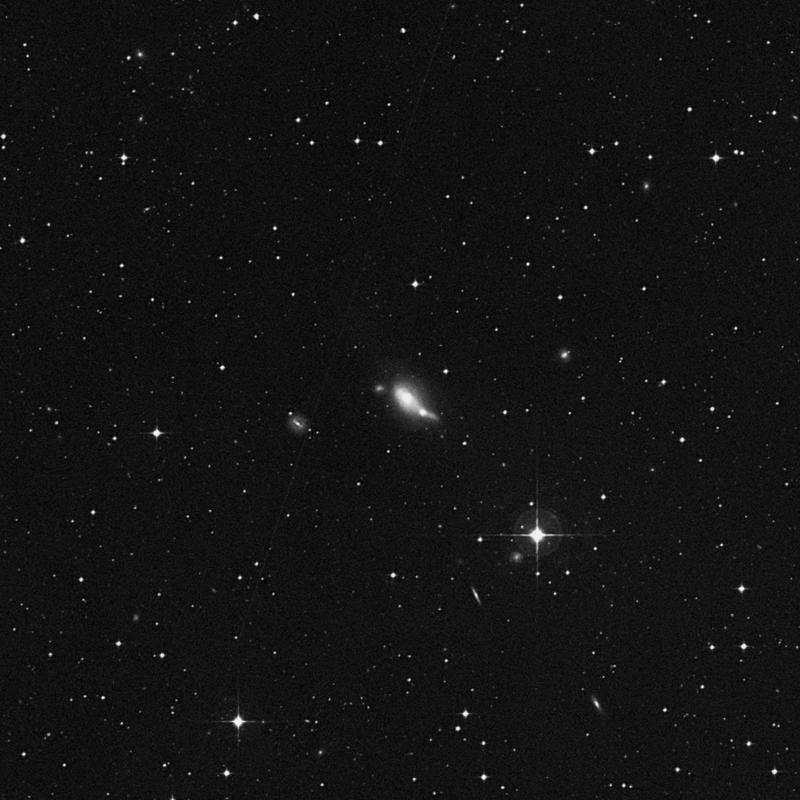 Image of NGC 4933 - Galaxy Triplet in Virgo star