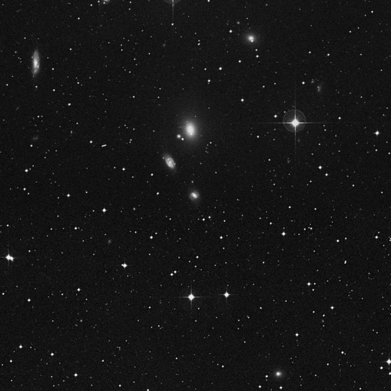 Image of NGC 5076 - Lenticular Galaxy in Virgo star