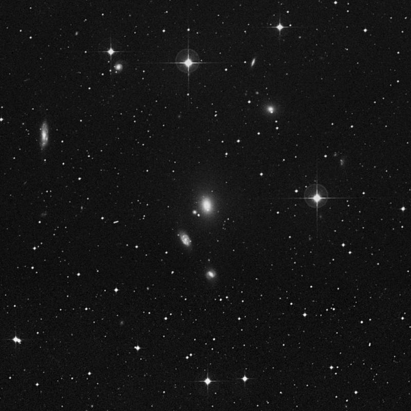 Image of NGC 5077 - Elliptical Galaxy in Virgo star