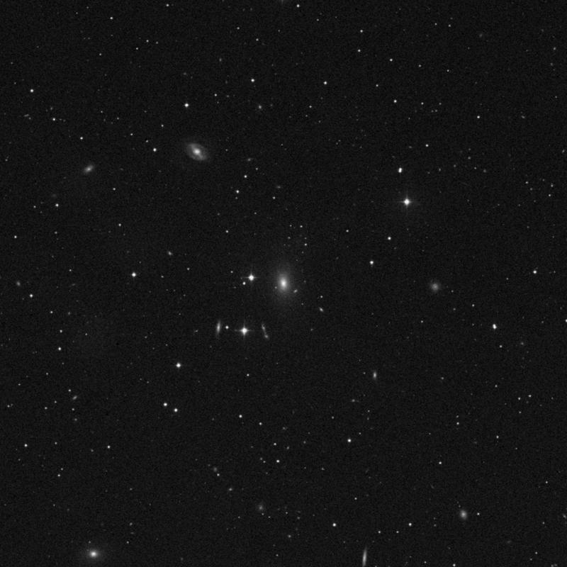 Image of NGC 5129 - Elliptical Galaxy in Virgo star