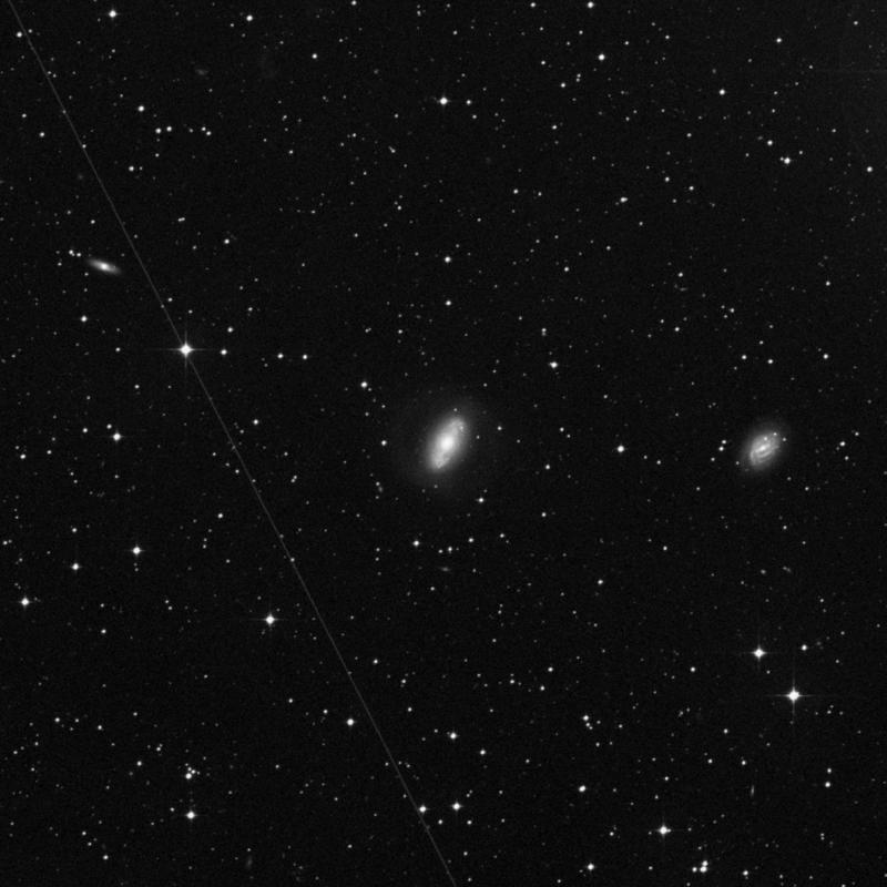 Image of NGC 5134 - Intermediate Spiral Galaxy in Virgo star