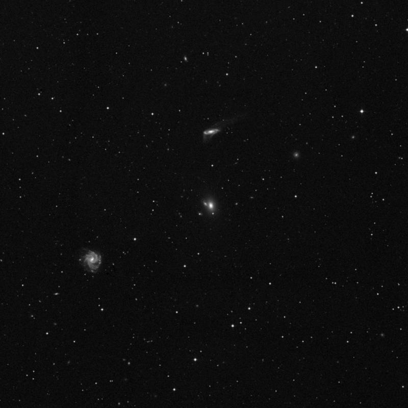 Image of NGC 5222 NED02 - Spiral Galaxy in Virgo star