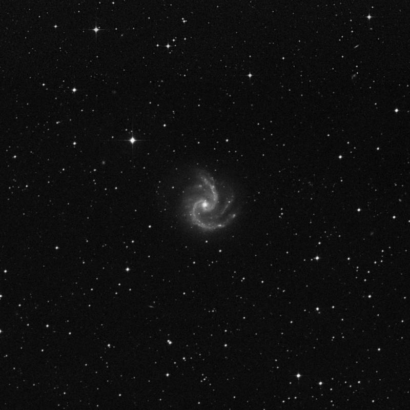 Image of NGC 5247 - Intermediate Spiral Galaxy in Virgo star