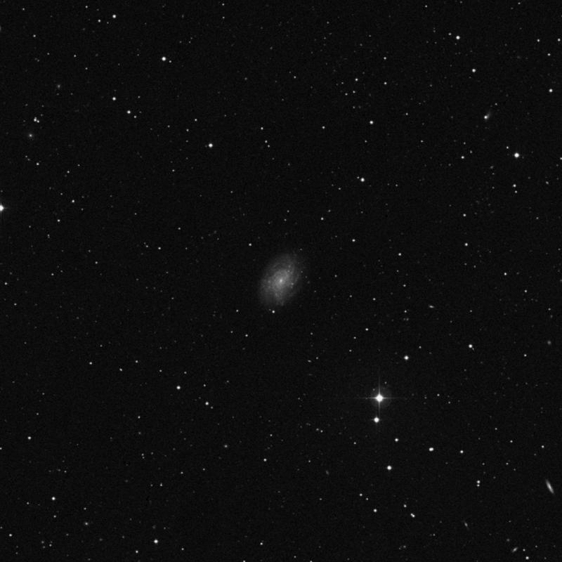 Image of NGC 5300 - Intermediate Spiral Galaxy in Virgo star