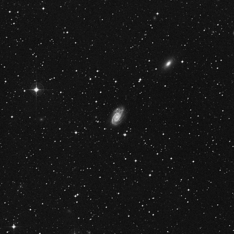 Image of NGC 5861 - Intermediate Spiral Galaxy in Libra star