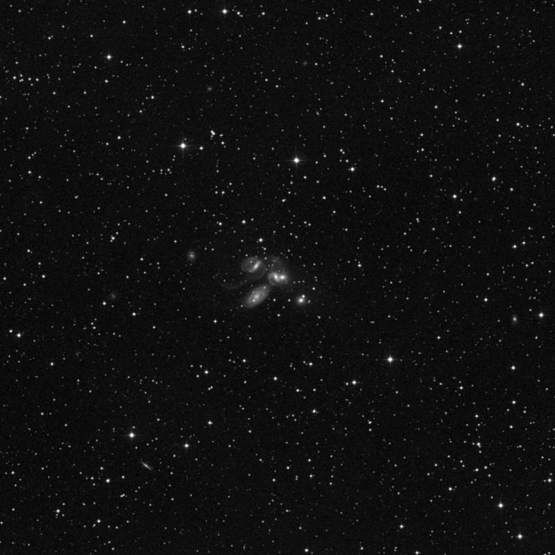 Image of NGC 7318 - Galaxy Pair in Pegasus star