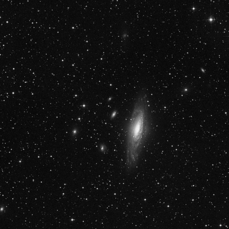 Image of NGC 7335 - Lenticular Galaxy in Pegasus star