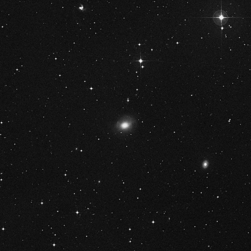 Image of NGC 7585 - Lenticular Galaxy in Aquarius star