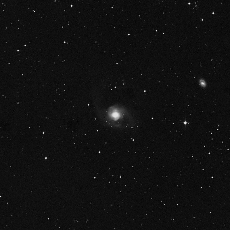 Image of NGC 7727 - Intermediate Spiral Galaxy in Aquarius star
