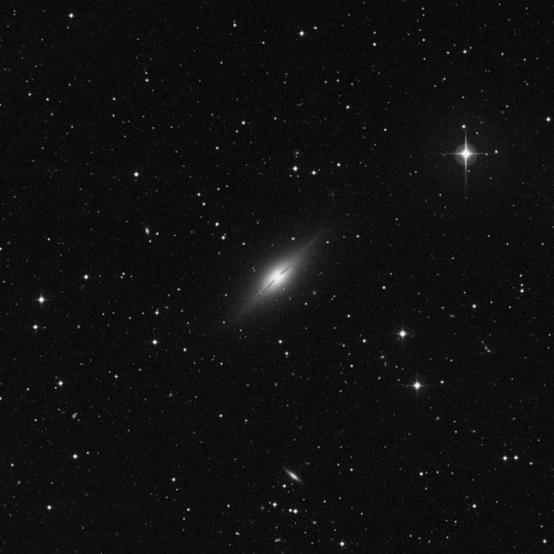Image of NGC 7814 - Spiral Galaxy in Pegasus star