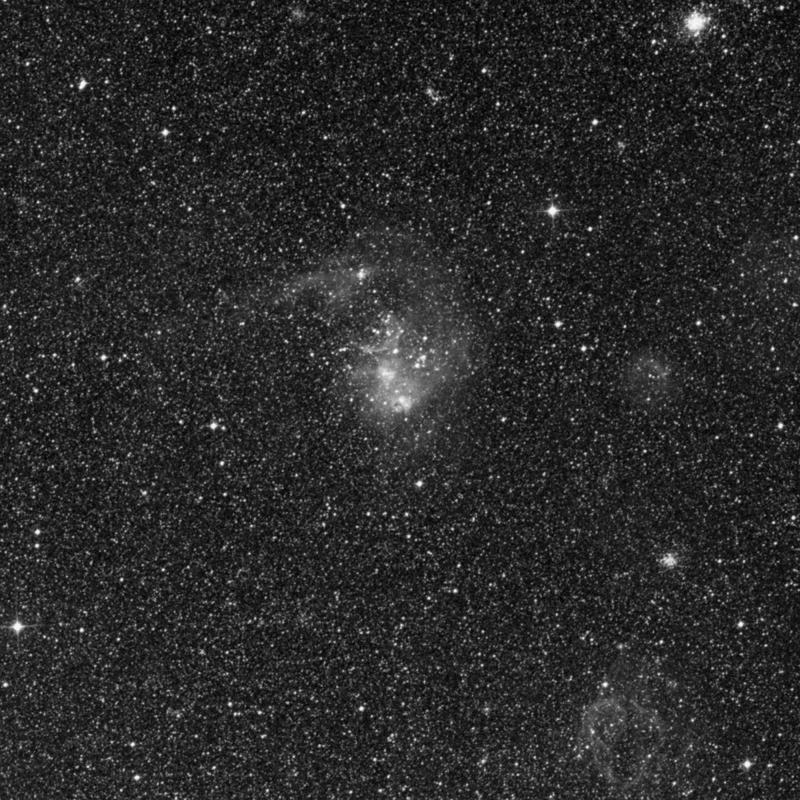 Image of IC 2117 - Star Cluster + Nebula in Dorado star