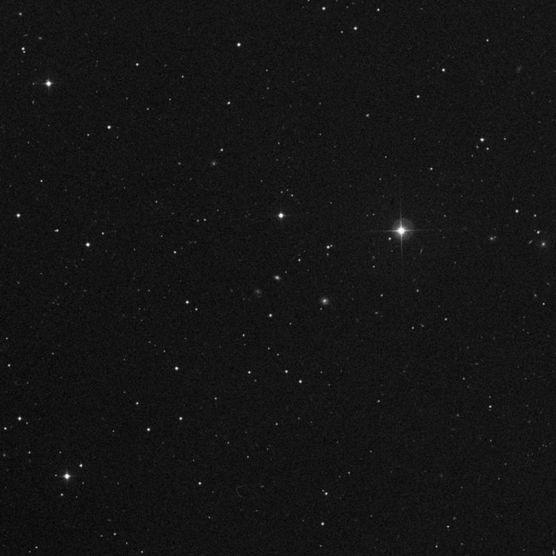 Image of IC 2619 - Elliptical Galaxy in Ursa Major star