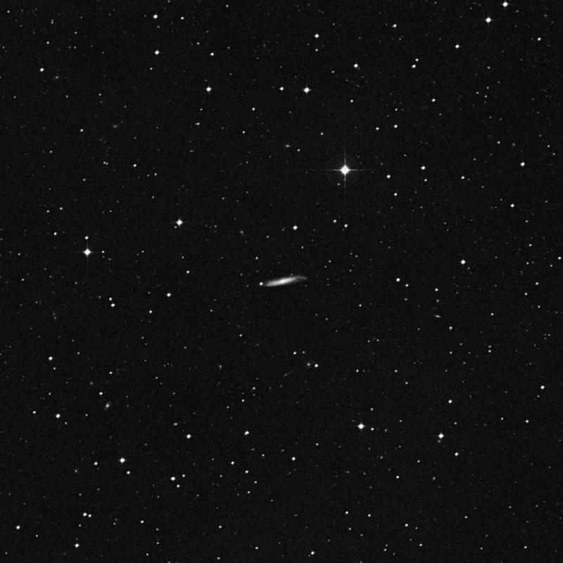 Image of IC 2974 - Spiral Galaxy in Virgo star