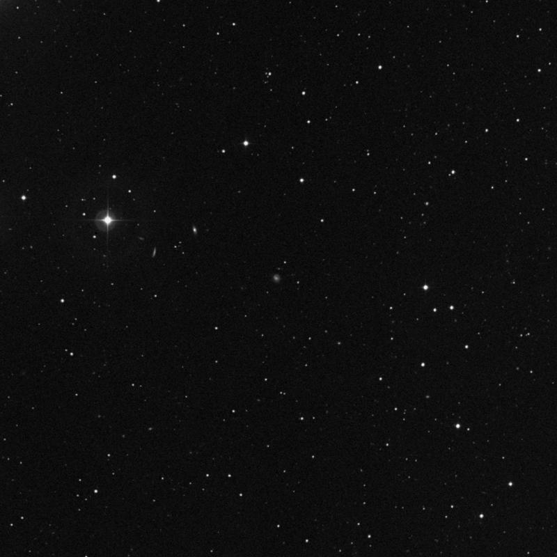 Image of IC 3037 - Spiral Galaxy in Virgo star