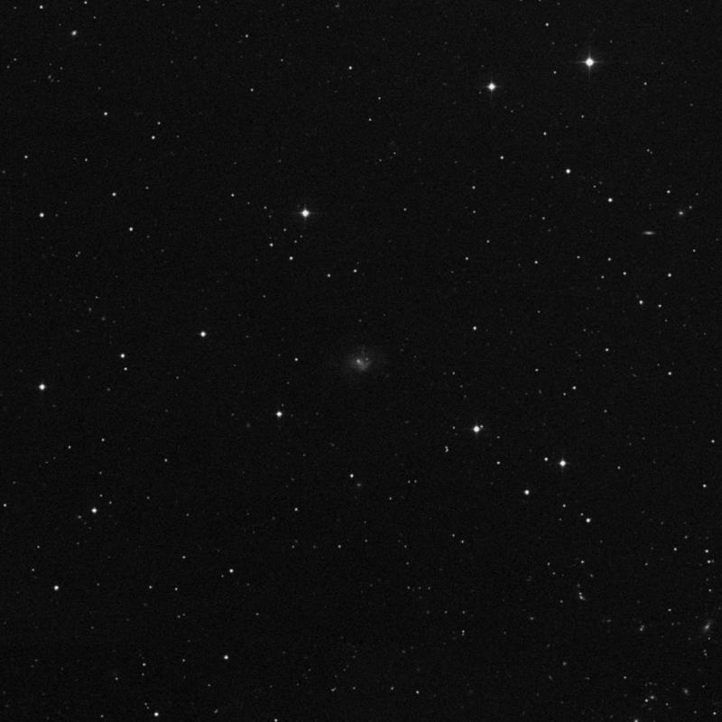 Image of IC 3258 - Irregular Galaxy in Virgo star