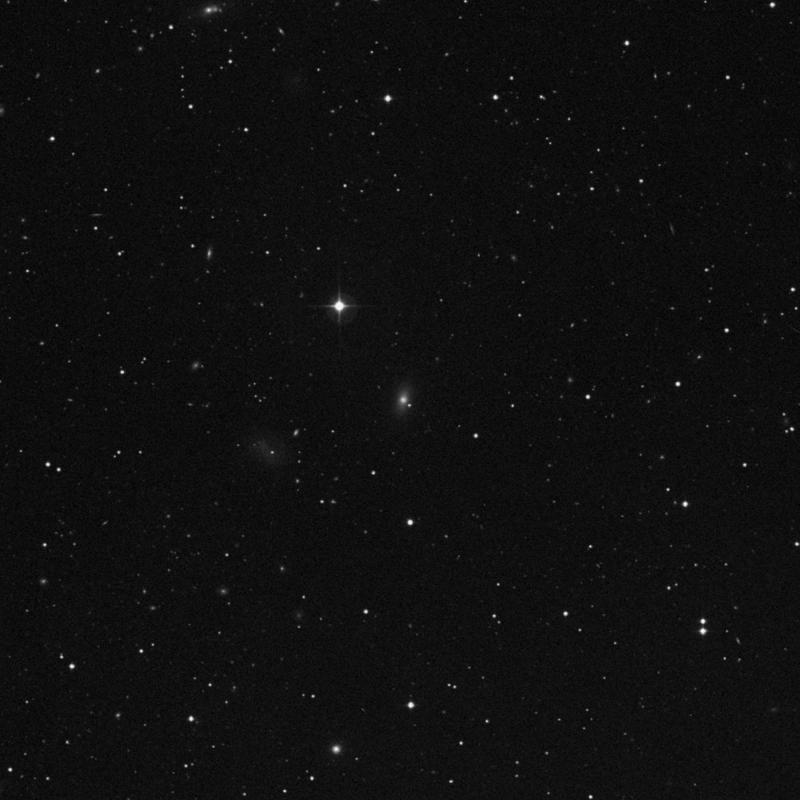 Image of IC 3413 - Elliptical Galaxy in Virgo star