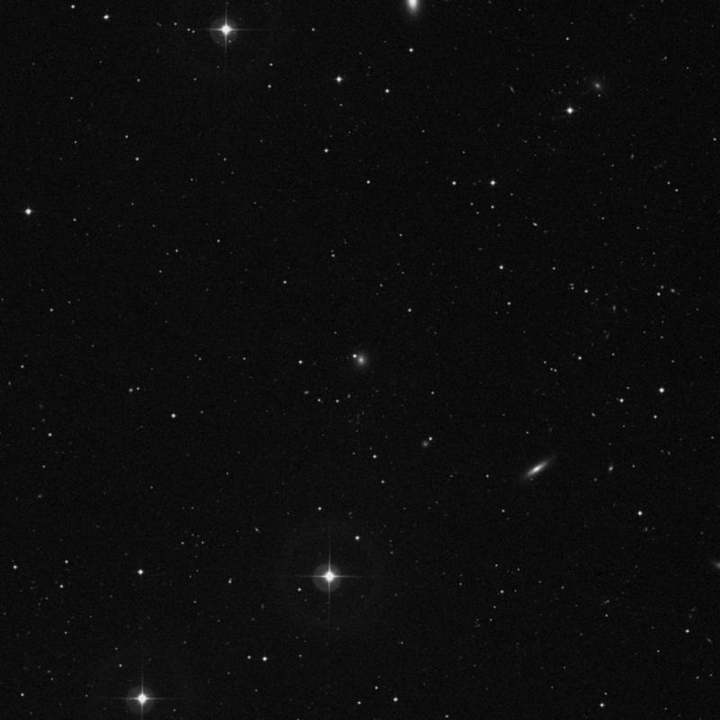 Image of IC 3510 - Elliptical Galaxy in Virgo star