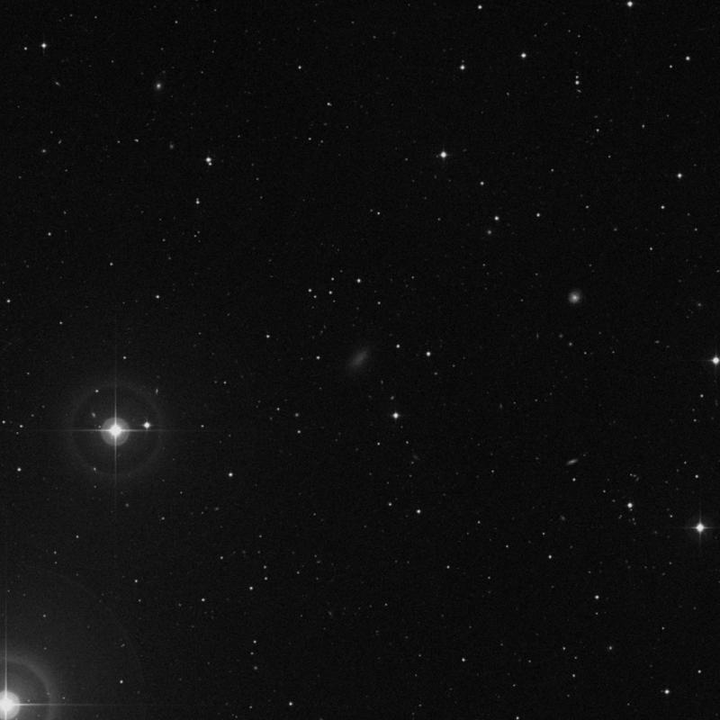 Image of IC 3647 - Irregular Galaxy in Virgo star