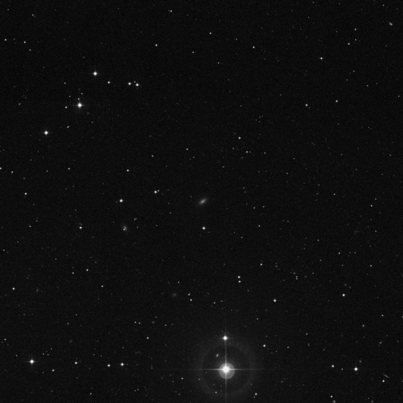 Image of IC 3779 - Elliptical Galaxy in Virgo star