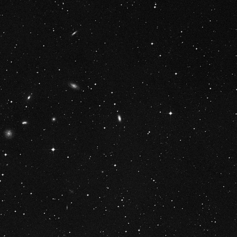 Image of IC 3883 - Spiral Galaxy in Virgo star