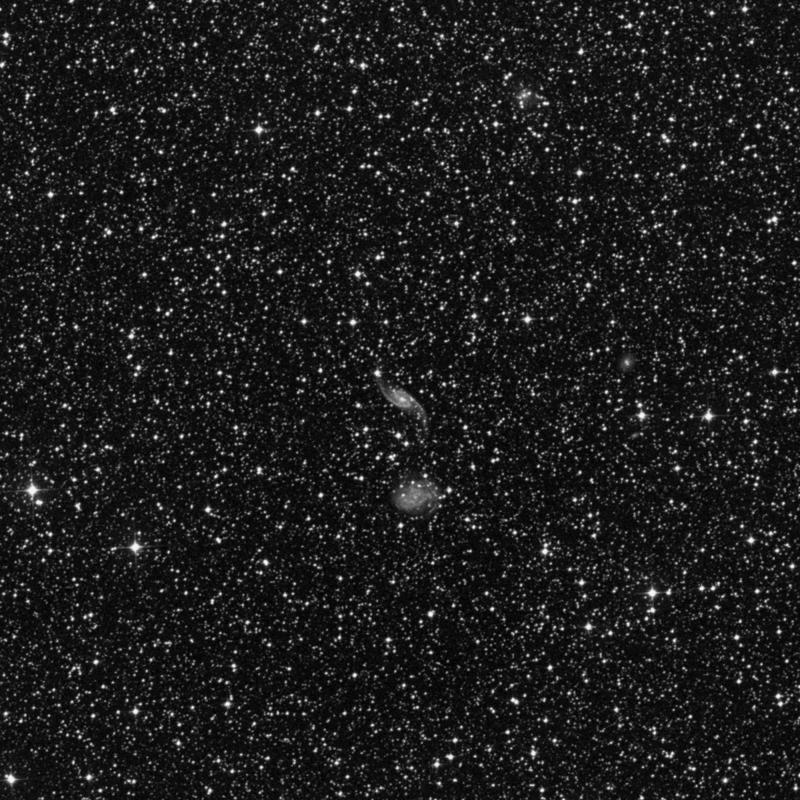 Image of IC 4585 - Barred Spiral Galaxy in Triangulum Australe star