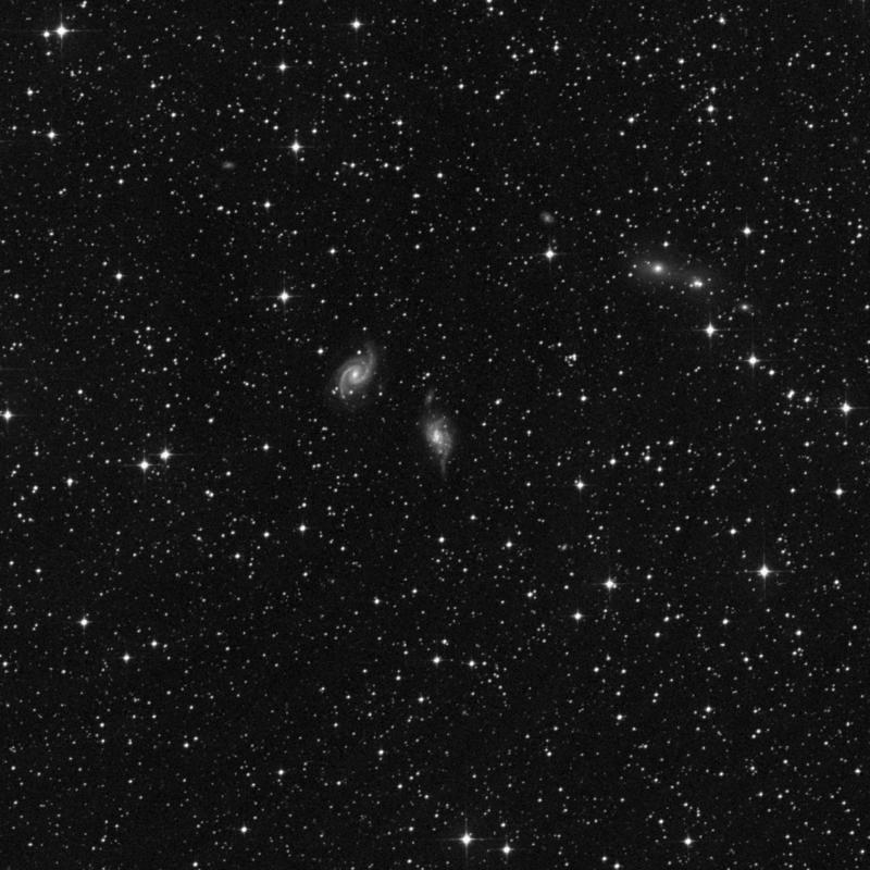 Image of IC 4837 -  Galaxy in Telescopium star