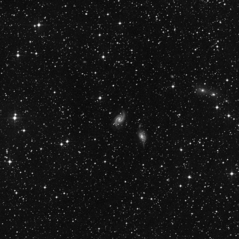 Image of IC 4839 - Spiral Galaxy in Telescopium star
