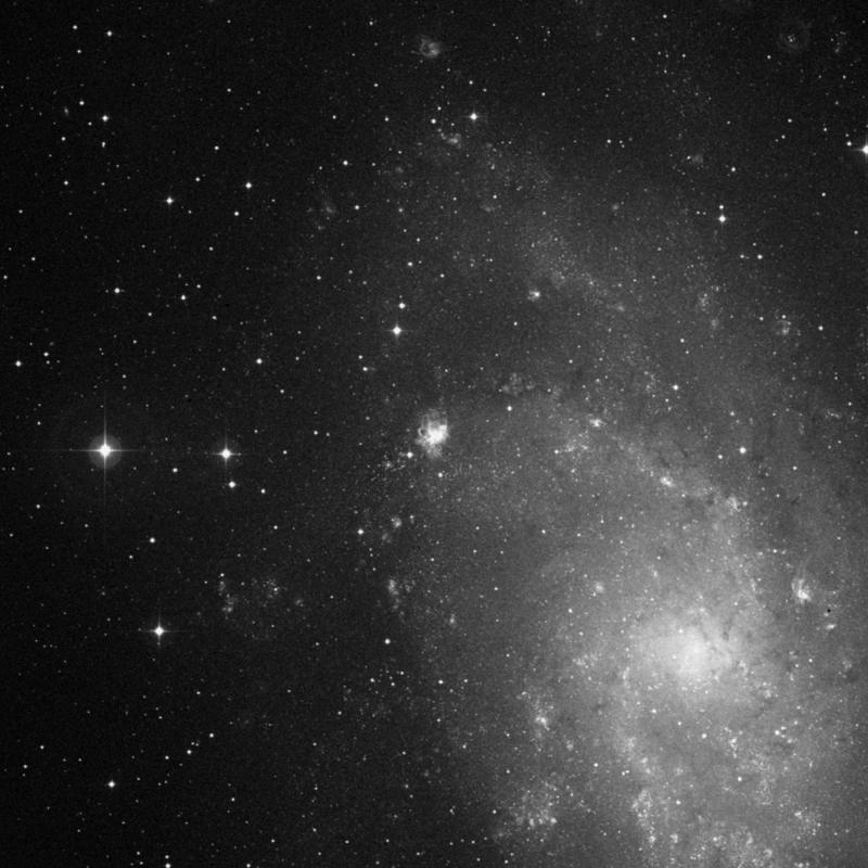 Image of NGC 604 - HII Ionized region in Triangulum star