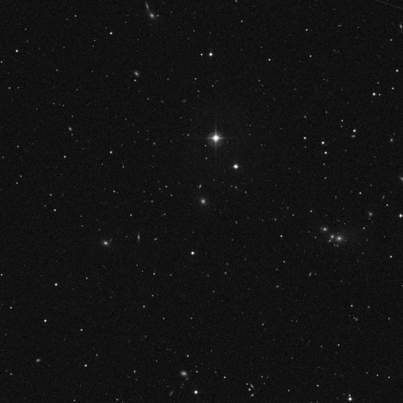 Image of IC 661 - Elliptical/Spiral Galaxy in Leo star