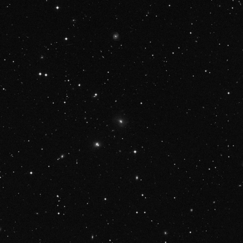Image of IC 664 - Elliptical/Spiral Galaxy in Leo star