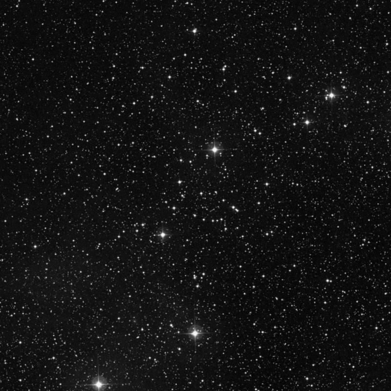 Image of NGC 886 - Open Cluster in Cassiopeia star