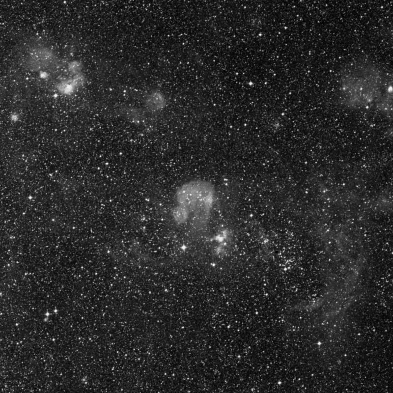 Image of NGC 1727 - Star Cluster + Nebula in Dorado star
