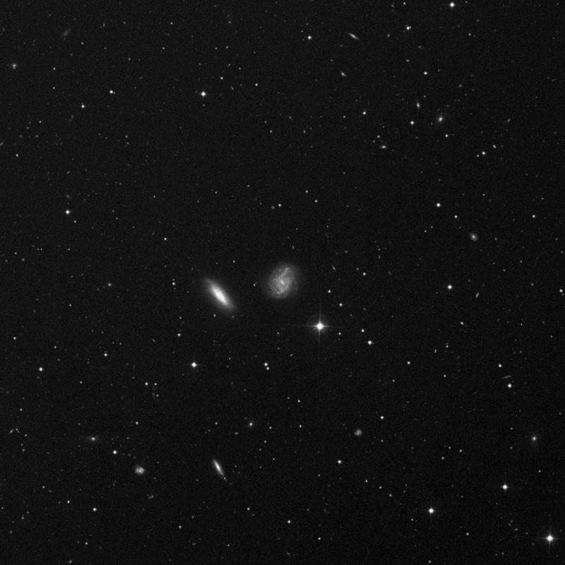 Image of IC 749 - Spiral Galaxy in Ursa Major star