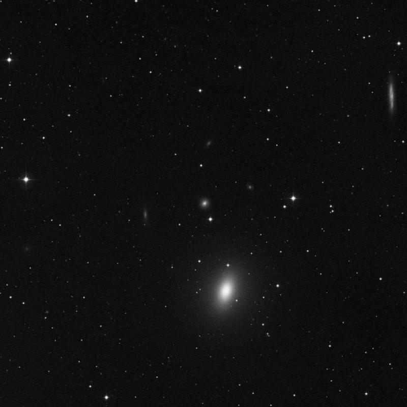 Image of IC 809 - Elliptical Galaxy in Virgo star