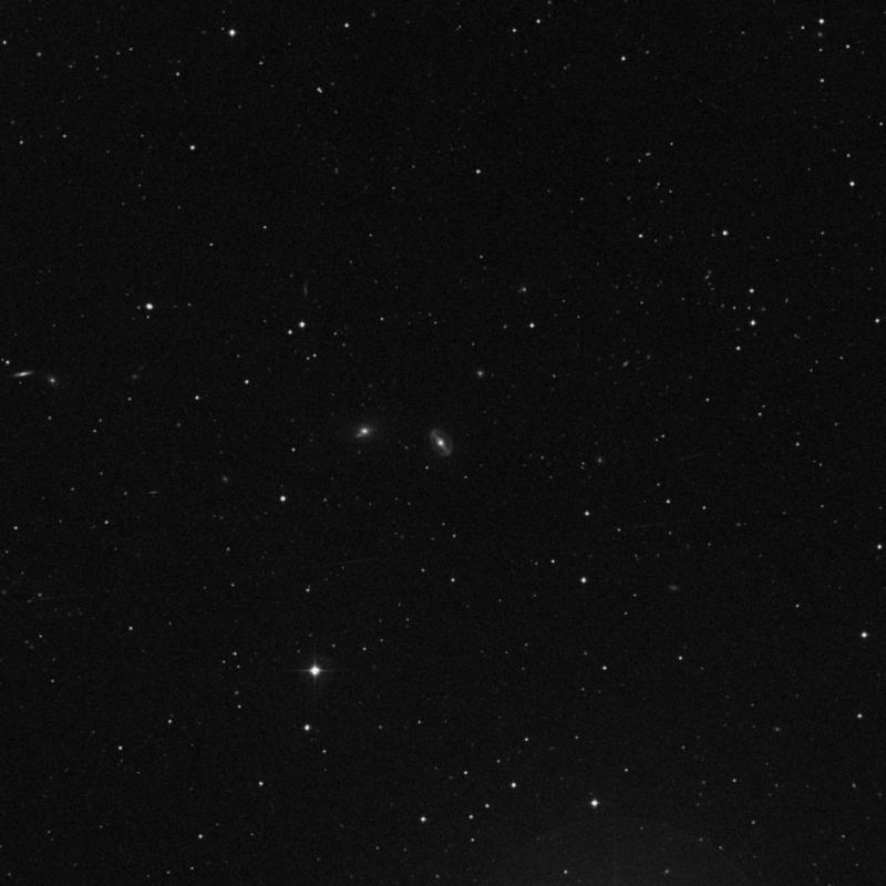 Image of IC 816 - Spiral Galaxy in Virgo star