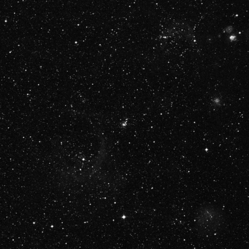 Image of NGC 1735 - Open Cluster in Dorado star