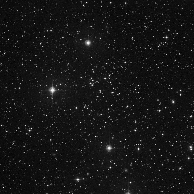 Image of NGC 1758 - Open Cluster in Taurus star