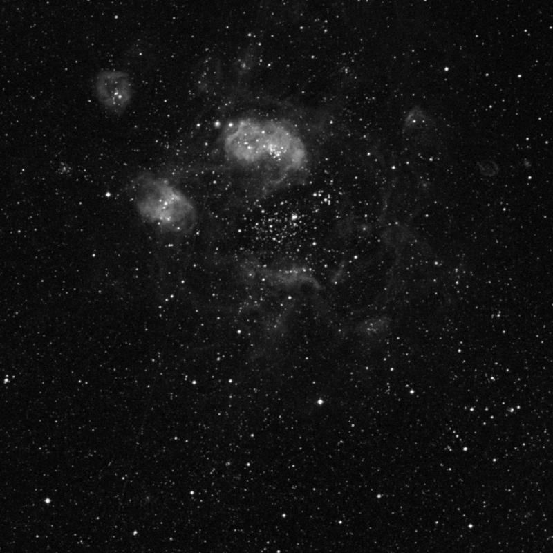 Image of NGC 1760 - HII Ionized region in Dorado star
