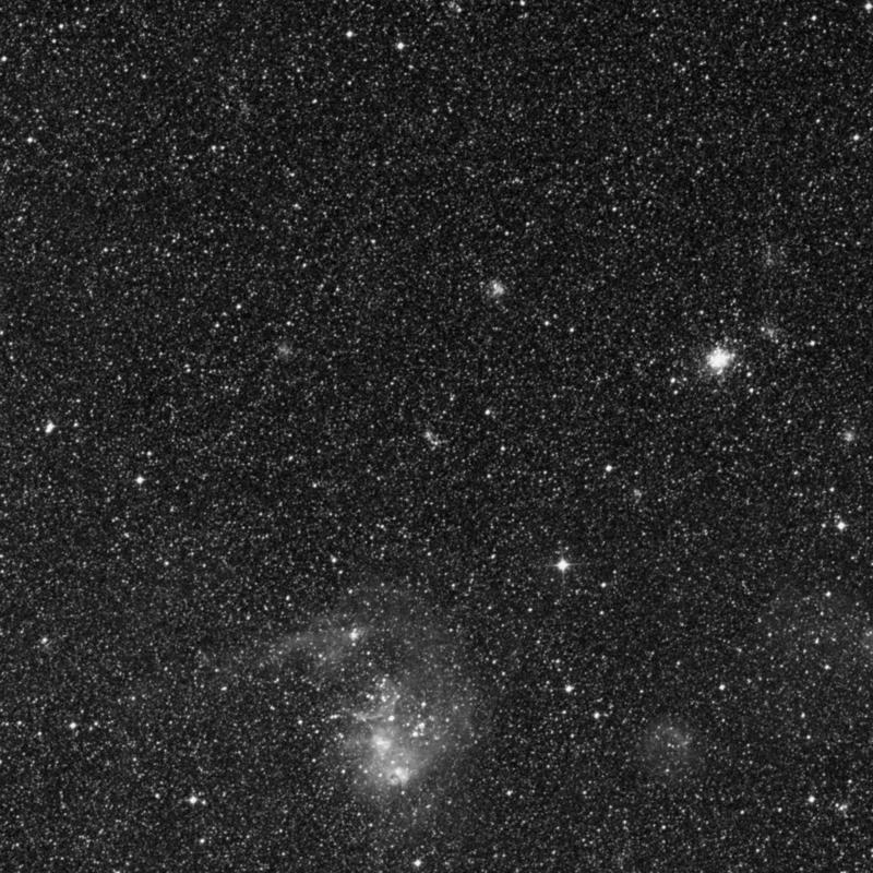 Image of NGC 1768 - Open Cluster in Dorado star