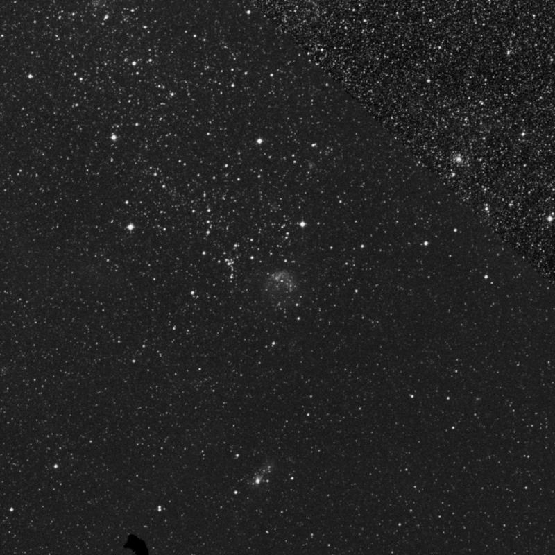 Image of NGC 1833 - Star Cluster + Nebula in Mensa star
