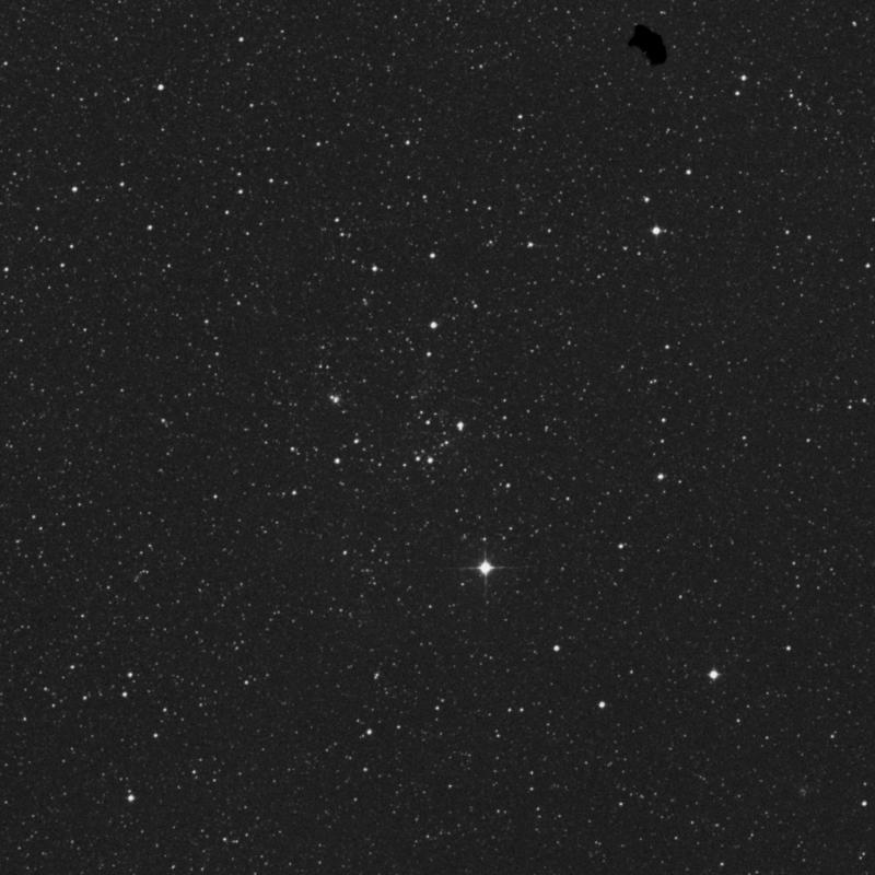 Image of NGC 1848 - Open Cluster in Mensa star