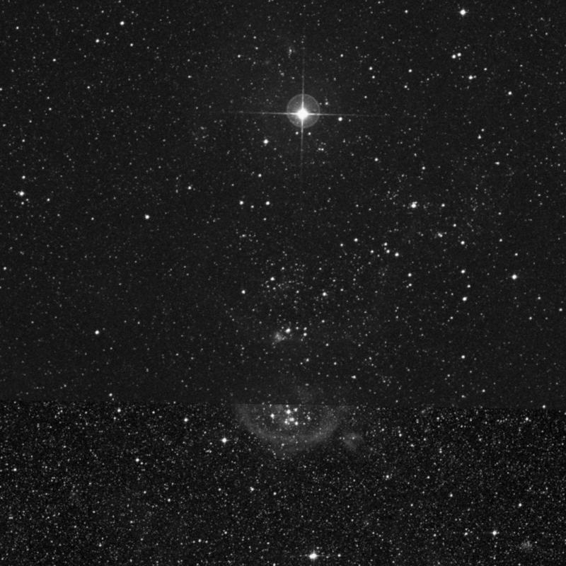 Image of NGC 1873 - Star Cluster + Nebula in Dorado star